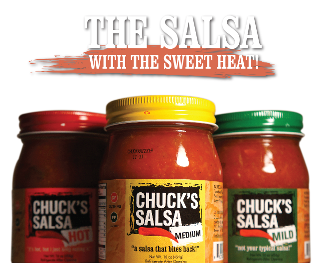 Chuck's Black and Gold Salsa